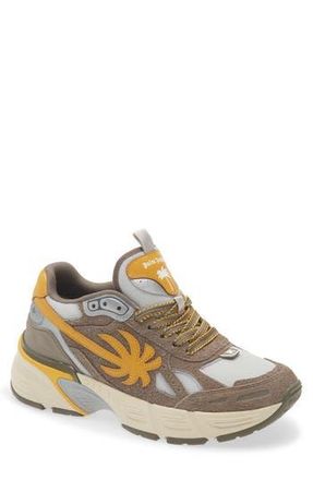 Palm Angels The Palm Runner Sneaker in Grey at Nordstrom Rack, Size 11Us / 44Eu