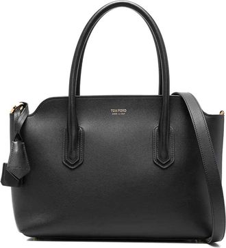 Tom Ford Natural Grain Leather Medium Top Handle