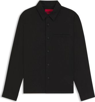 HUGO BOSS Hemd - Heren - Casual Overhemden - Zwart - M - Overhemden