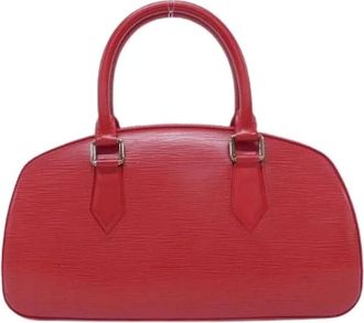 Louis Vuitton Pre-owned Handbags, female, Red, Size: ONE SIZE Pre-owned Epi Jasmin Leather Handbag