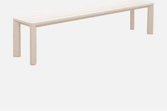 Sweeek Banco De Jard&iacute;n De Aluminio De 4 Plazas