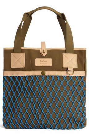 Barbour x Paul Smith Tote in Dark Sand at Nordstrom
