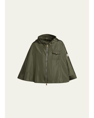 Moncler Hooded Cape