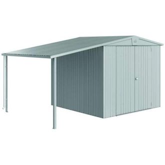 BIOHORT Tetto laterale per Casetta Europa Misura 4/5 argento metallizzato