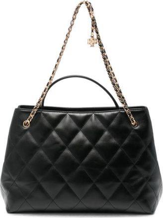 Tory Burch Black Fleming Medium Tote