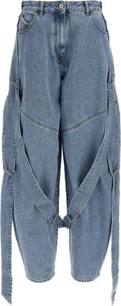 The Attico Dames, Jeans, Blauw, Maat: W26 Katoen