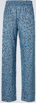 Dries Van Noten Printed straight pants