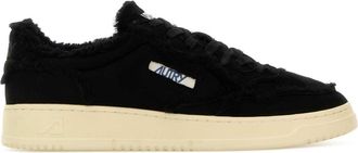 Autry Black Suede Medalist Sneakers