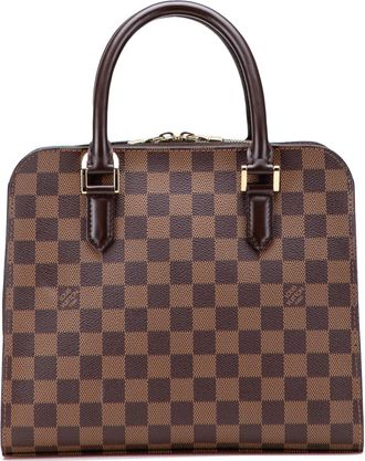 Louis Vuitton Pre-owned Womens Alma Handbag Classic - Dark Brown Textile - One Size