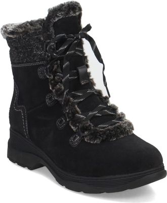 Clarks Womens Aveleigh Zip Warmlined Waterproof Fashion Boot, 6 UK