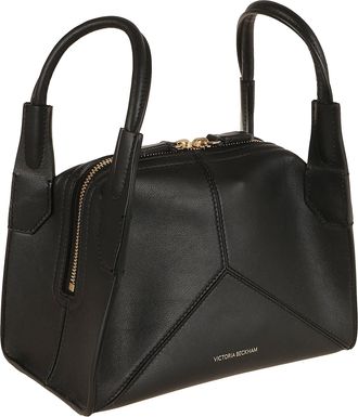 Victoria Beckham Fluid Geometric Mini Bag With V Stitch Detailing