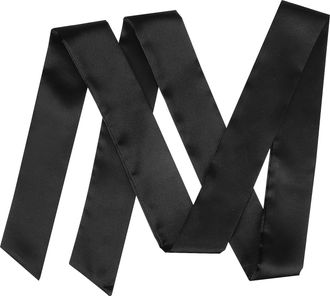 Supvox Womens Black Bow Waist Belt Sash Belt for Dresses and Formal Gowns for Women and