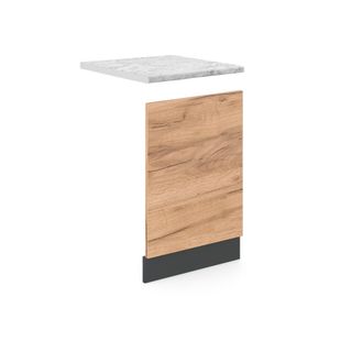 Vicco Panel Frontal R-line, Roble Dorado, 45 Cm, Et M&aacute;rmol
