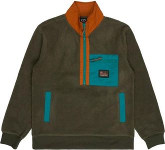 Billabong Boundary Shore Fleecepullover f&uuml;r Herren | oliv