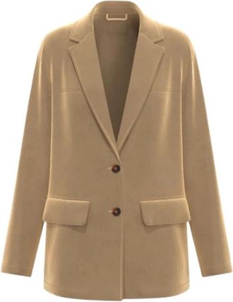 Marella Cerchio 001 Blazer - Dames - Blazers - Beige - M - Jassen