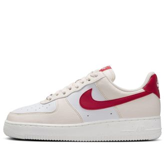 Nike (WMNS) Nike Air Force 1 07 Next Nature Pale Ivory University Red DC9486-109