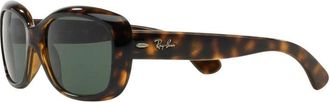 Ray-Ban Jackie Ohh Zonnebril - Dames - Accessoires - Bruin - Maat: 58 MM