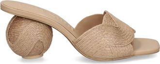 Cult Gaia Noor sandals - Neutrals