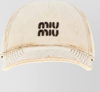 Miu Miu cotton baseball cap