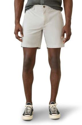 Faherty Essential 8-Inch Chino Shorts in Rain Cloud at Nordstrom Rack, Size 35