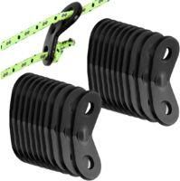 OEM Set Di 20 Tiranti In Lega Di Alluminio Per Tende Da Campeggio, Resistenti E Antiscivolo. - Crezuo