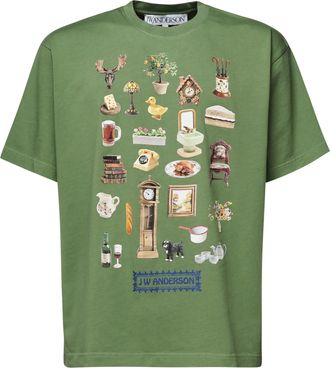 J.W.Anderson J. W. Anderson T-shirt With Diorama Print