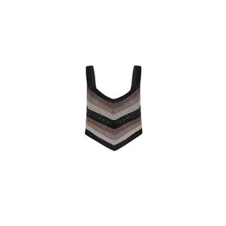 D.exterior Sleeveless Tops, female, Multicolor, Size: XS Sleeveless Top