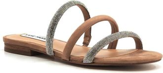 Steve Madden Slide Sandaal - Dames - Sandalen - Grijs - 37 1/2 EU - Schoenen