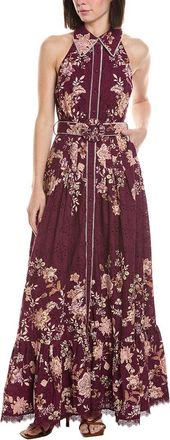Hemant & Nandita Eyelet Maxi Shirtdress