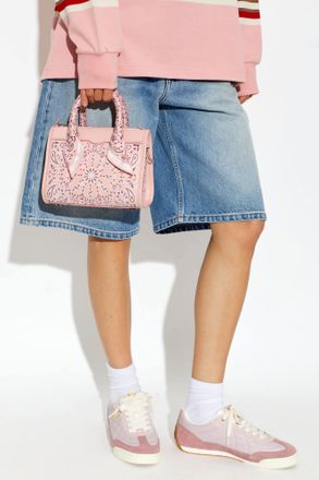 Amiri Bandana Micro Bag, Womens, Pink