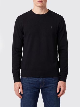 Polo Ralph Lauren Wool Crewneck Jumper with Embroidered Pony Logo