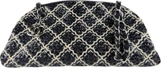 Chanel Pre-owned Clutches, female, Black, Size: ONE SIZE Pre-owned Vintage Leather Clutch