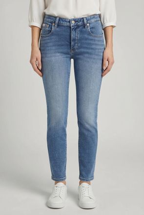 Calvin Klein Jeans Skinny-fit-Jeans CALVIN KLEIN JEANS MID RISE SKINNY, Damen, Gr. 29, L&auml;nge 32, vintage avenue, Denim/Jeans, Obermaterial: 80% Baumwolle, 12% Polyester,