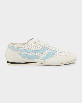 Tom Ford Men & apos;s Brook Suede Low-Top Sneakers