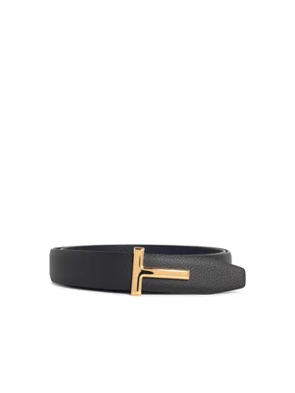 Tom Ford Reversible Brown Lear Belt