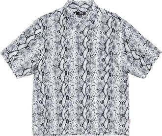 St&uuml;ssy Python SS Shirt Grey 1110379-GREY