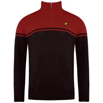 Lyle & Scott Croft Golf Mens Brown Sweater Wool (archived) - Size X-Small