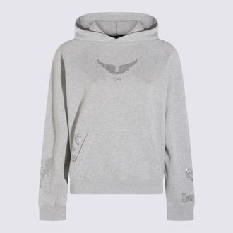 Zadig&Voltaire Grey Cotton Sweatshirt