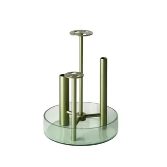 Fritz Hansen Ikeru Vase High, Forest green