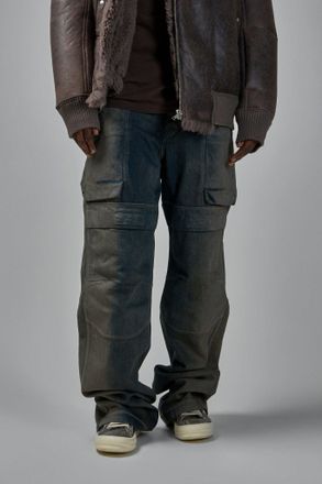Rick Owens Stefan Cargo Denim Pants