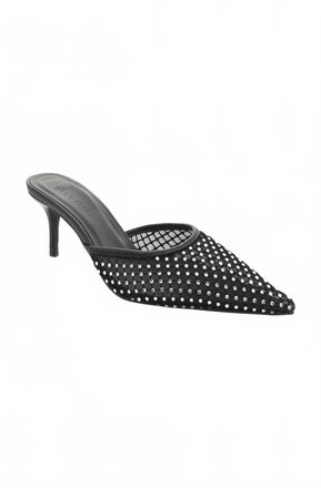 Billini Womens Dez Mesh Diamante Heel In Black