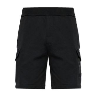 Moose Knuckles Casual Shorts, male, Black, Size: XL Dalon cargo sweatshorts