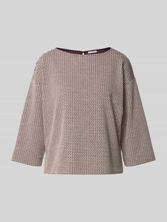 OPUS Sweatshirt mit 3/4-Arm Modell Goman in Bordeaux, Gr&ouml;&szlig;e 44