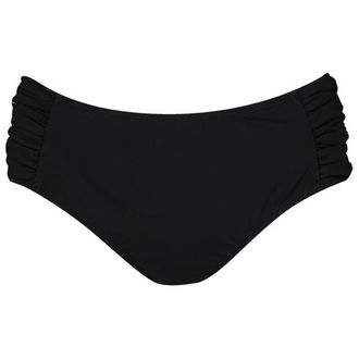 Barts Solid Mid Waist Briefs Bikini-Bottom f&uuml;r Damen | schwarz