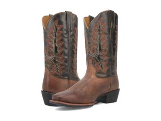 Laredo Kent Cowboy Boots Rust : 8.5 D - Medium, Leather/Rubber/Textile