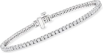 Ross-Simons 2.00- Lab-Grown Diamond Tennis Bracelet in Sterling Silver