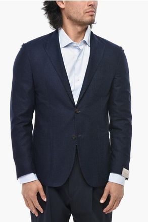 Corneliani Unlined Jacquard Blazer SPORTSWEAR size 48