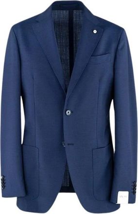 Lubiam Jassen, Heren, Blauw, XL, Blazers