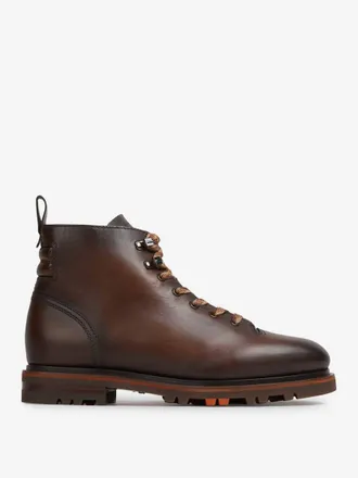 Santoni Leather Boots