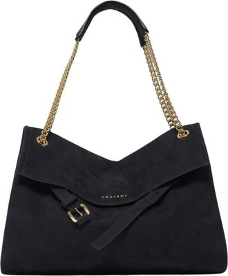 Orciani B02212 Nabucco Notte - - Bags - Donna - Nero - ONE SIZE